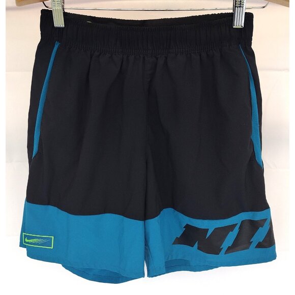 Nike Shorts Three Pairs White Dri-Fit, Black/Teal Standard, Beige Yoga Small - Picture 3 of 14